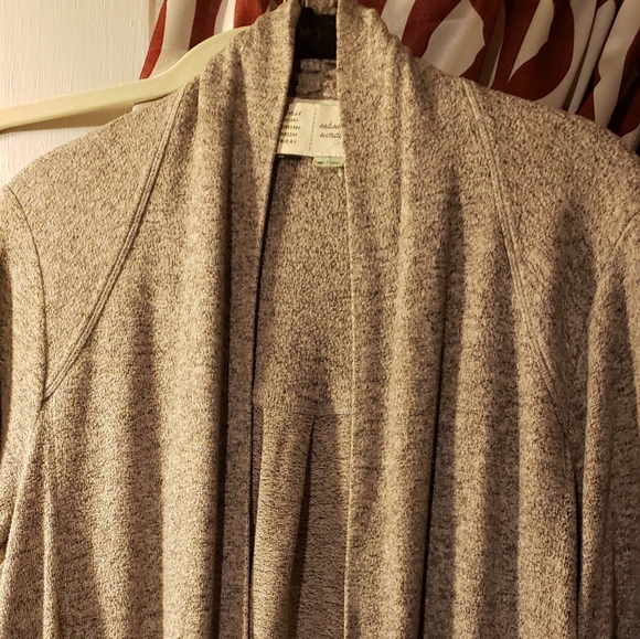 Heathered grey and black cardigan - Picture 3 of 7